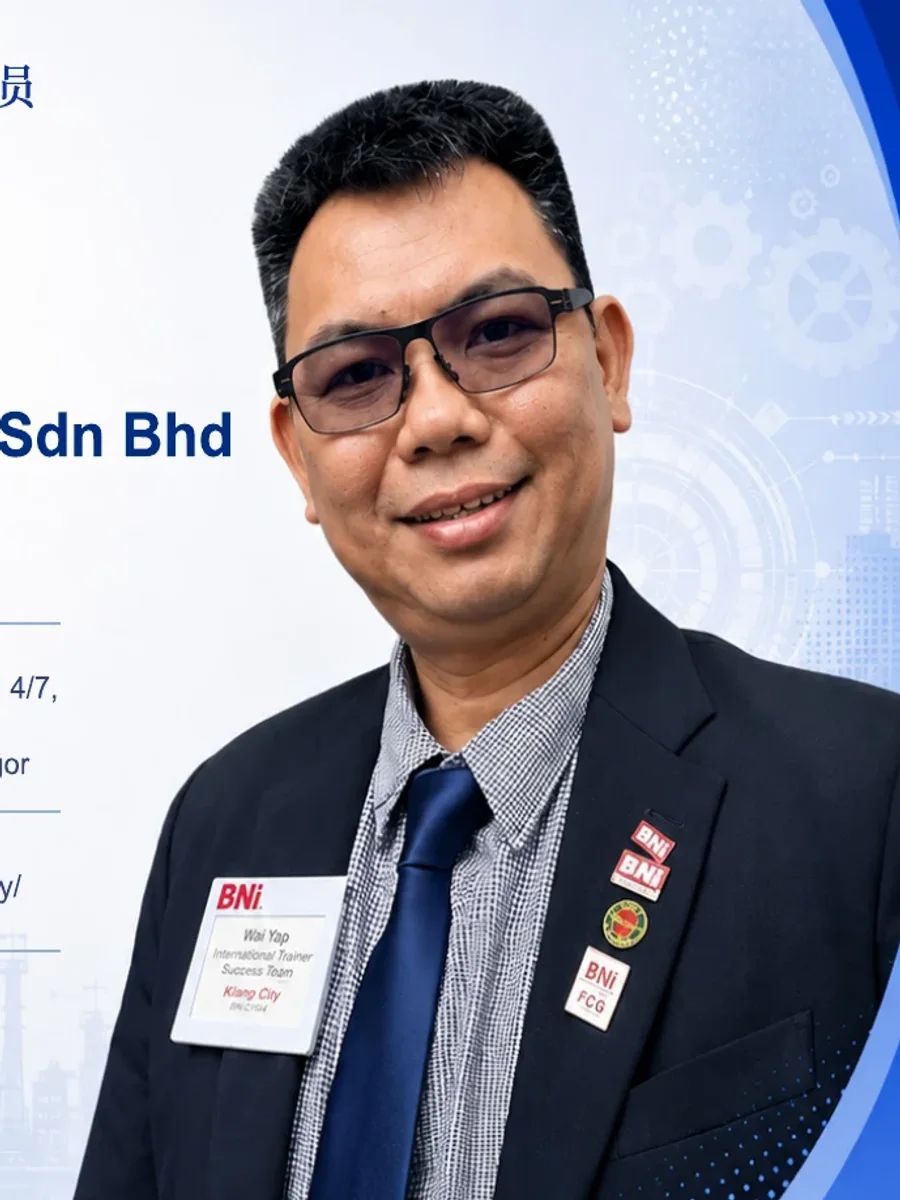 Portrait of Ben Ong of Qbis Network Sdn Bhd.