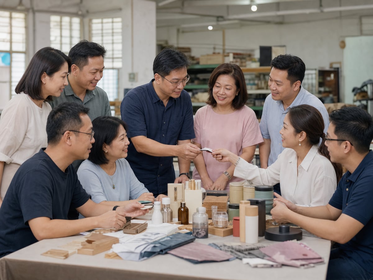 巴生SCSME会员协作的情境图