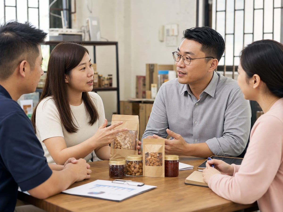 Contextual business matching discussion with local products in Klang